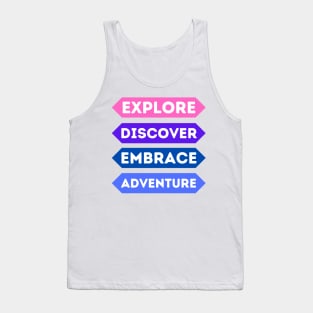 Exploratory Spirit, Adventurous Soul Tank Top